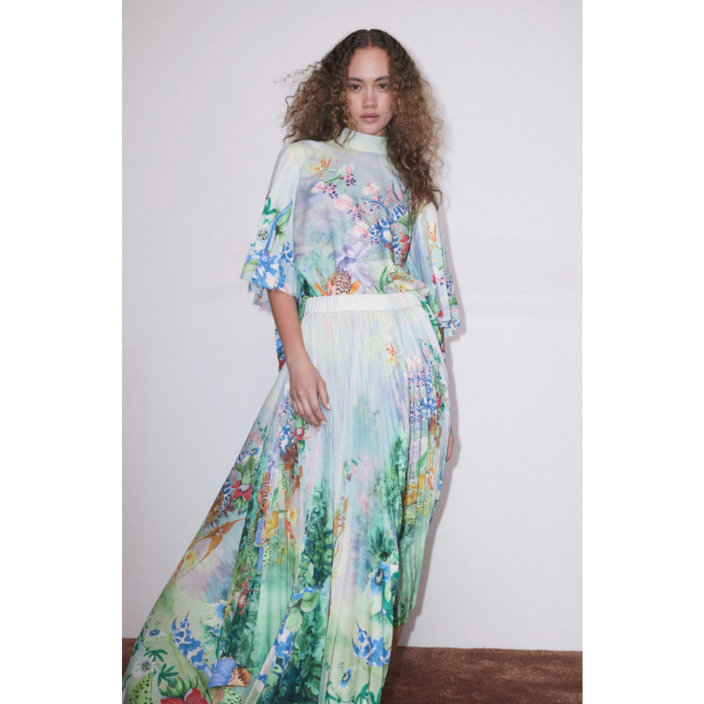 Alemais Mirage Blouse Top US 2 - Picture 4 of 12